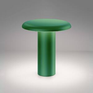 Artemide Takku lampada LED tavolo con accu, verde