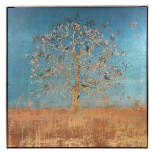 L'Oca Nera Quadro albero con cornice 100 x 100 cm Cod. 1Q92