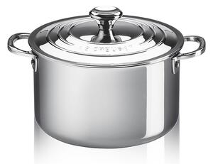 Le Creuset Casseruola Alta con Coperchio 20 cm Acciaio Inox