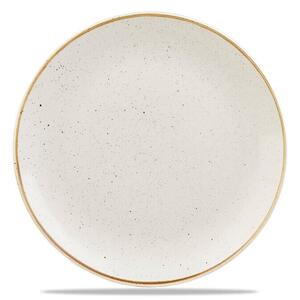 Churchill Stonecast Barley White Piatto Piano Cm 28,8 Porcellana Vetrificata Bianca
