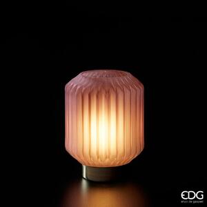 EDG - Enzo De Gasperi Lampada Bright con base oro H 17 Times rosa scuro