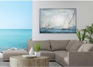 AGAVE QUADRO DIPINTO A MANO IN STILE MARINO "PONENTE" 120×80