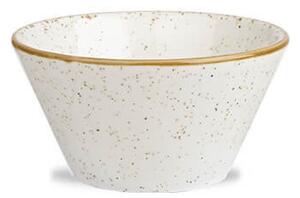 Churchill Stonecast Barley White Coppetta Svasata 9 cl Porcellana Vetrificata Bianca