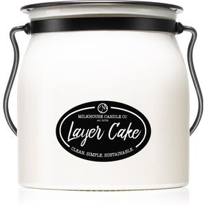 Milkhouse Candle Co. Creamery Layer Cake candela profumata Butter Jar 454 g