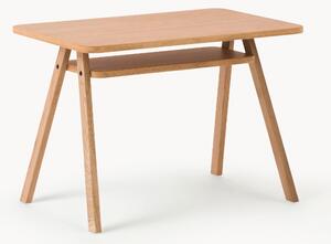 Scrivania per bambini in legno di quercia Growing Green