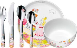 WMF - Set di stoviglie e posate per bambini Principessa Anneli 6pz