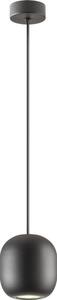 Redo 01-3477 - Lampadario a sospensione con filo BOOM 1xGU10/10W/230V diametro 12 cm nero