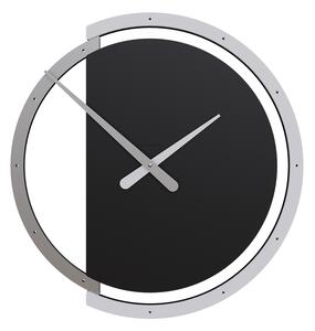 CalleaDesign Orologio da parete moderno Zaki nero