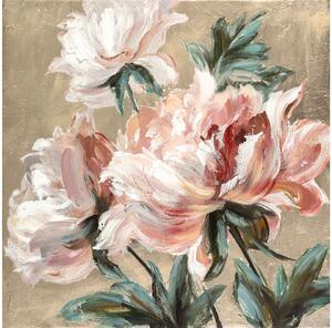 AGAVE quadro dipinto a mano Elegant Roses 1 cm 100 x 100