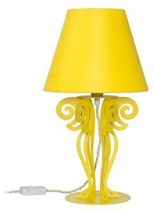 Arti e Mestieri Abat-jour Circeo Pop h 40 cm giallo