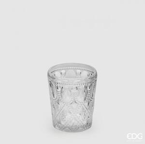Edg Enzo De Gasperi Set 6 Bicchieri in vetro Trasparente Deco (2 misure) Confezione piccola da 6