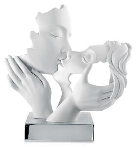 BONGELLI PREZIOSI Statua Bacio coppia collezione Face mis. 25 x h 23