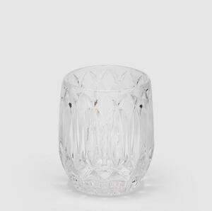 Edg Enzo De Gasperi Set 6 Bicchieri in vetro trasparente Diamanti (2 misure) Confezione piccola da 6