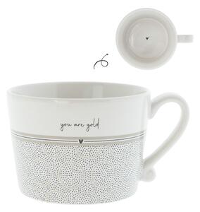 Bastion Collections Mug Puntini You Are Gold in Gres Porcellanato