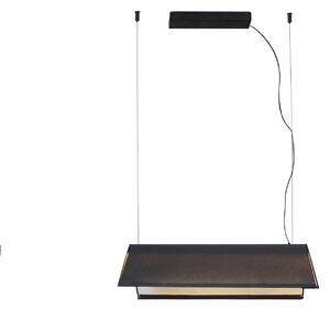 FARO BARCELONA Lampada a sospensione Ludovico Surface LED, 60 cm, nero