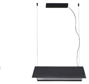 FARO BARCELONA Lampada a sospensione Ludovico Surface LED, 60 cm, nero