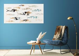 AGAVE quadro a tema mare Aquarium 140×70