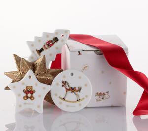 WEISSESTAL decorazioni natalizie Sagome Set 6pz Assortite Gift Natale