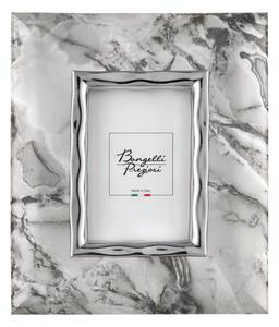 BONGELLI PREZIOSI portafoto elegante effetto marmo collezione Miami Argento