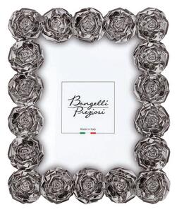 Bongelli preziosi bomboniera piccolo portafoto cornice con rose Collezione Rose design CANNA DA FUCILE