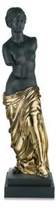 Bongelli preziosi statua scultura moderna Venere collezione Olimpo h 45 NERO ORO