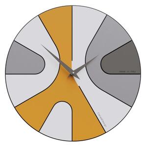 CalleaDesign Orologio da parete moderno silenzioso AsYm- in vari colori MELONE