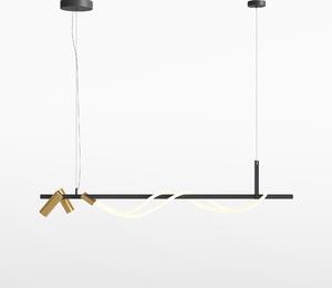 Maytoni | Tau Lampada a soffitto / plafoniera Modern Nero