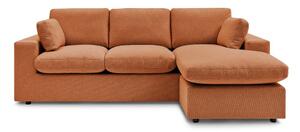 Divano angolare arancione Belair – Bobochic Paris