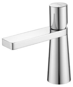Miscelatore monocomando per bagno, finitura cromata