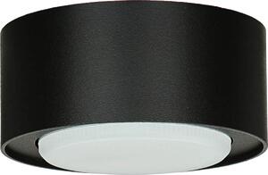 Faretto da superficie in metallo nero senza tempo Ø10cm rotondo GX53 faretto da soffitto compatto a basso abbagliamento corridoio JAMEY