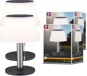 Paulmann Bundle Lampada da tavolo LED solare Lillesol