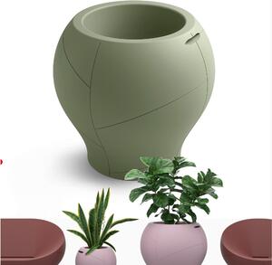 Vaso dalle forme morbide e avvolgenti, Vera Pot SMALL Dimensioni 50x h 48 cm - OUTDOOR INDOOR- OPA COLORE Agata