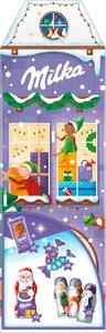 Calendario dell'Avvento Milka Casa 3D con ripieno di cioccolato Confezione da 223g
