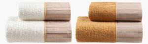 Set di 4 asciugamani in cotone Garis