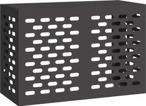 Copertura protettiva per condizionatori, colore nero, 90 x 40 x 60 cm, marca vidaXL