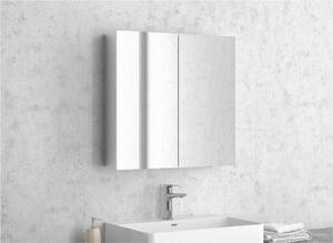 Specchio Contenitore Per Bagno A Due Ante - 60x60