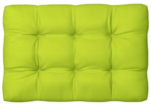 Cuscino per Pallet Verde Brillante 120x80x10 cm
