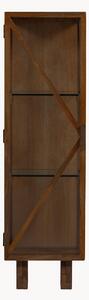 Vetrina da parete in legno di mango Kella