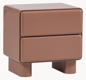 Comodino con cassetti Lustra