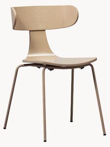 Set di 2 sedie impilabili in legno Form