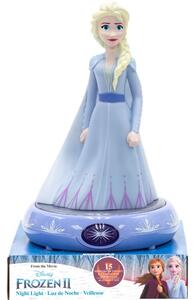 Lampada da Comodino Led 3D Disney Frozen Elsa