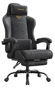 SONGMICS Sedia da gioco, sedia da ufficio, sedia da scrivania, poltrona da gioco ergonomica