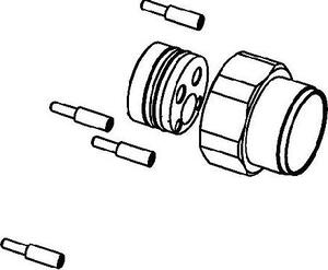 Set di prolunghe Hansa 20 mm, per miscelatore monocomando Hansamatrix