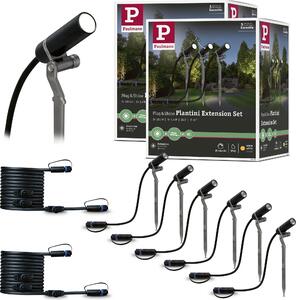 Paulmann Bundle Plug & Shine Faretto da giardino a LED Plantini