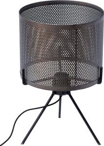 Lampada da tavolo Kelly con paralume in ferro traforato
