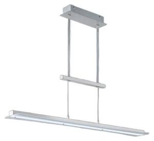 Lampada a sospensione LED SMASH regolabile in altezza in argento opaco con dimmer TOUCH, R32421107