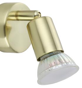 Eglo 33184 - Luce Spot da parete a LED BUZZ-LED 1xGU10/2,8W/230V 3000K oro