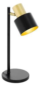 Eglo 79375 - Lampada da tavolo FIUMARA 1xE27/60W/230V nero/oro