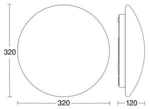 Steinel 056070 - Lampada LED da esterno con sensore RS PRO LED/16W/230V IP54