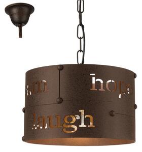 Eglo 49734 - Lampadario a sospensione con catena COLDINGHAM 1xE27/60W